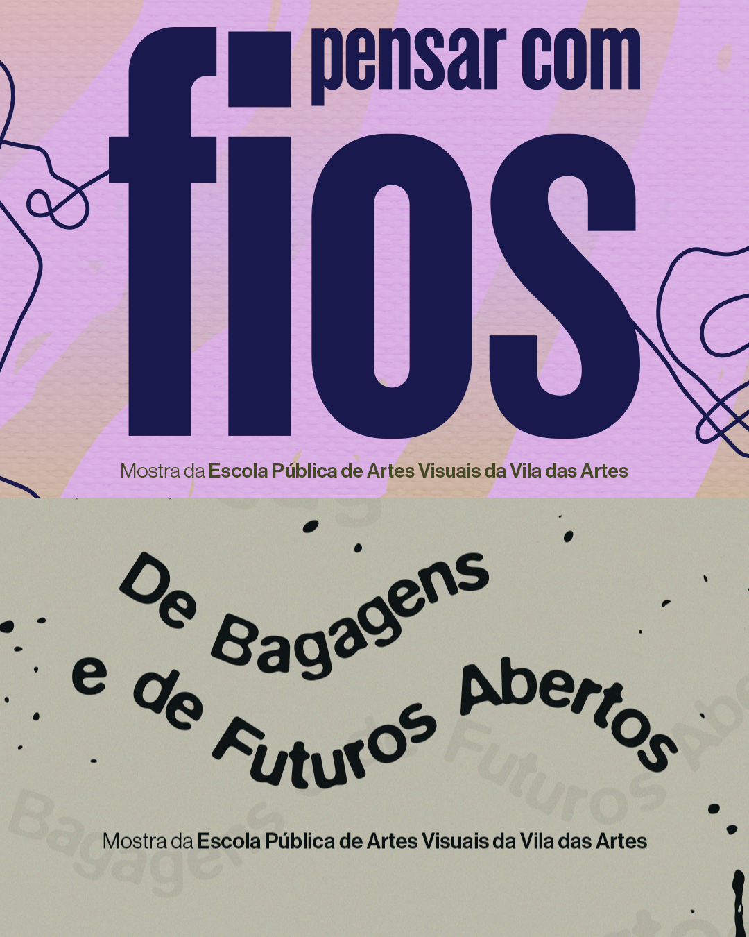 Vila das Artes reúne arte têxtil e desenho em duas exposições na Casa Movimenta