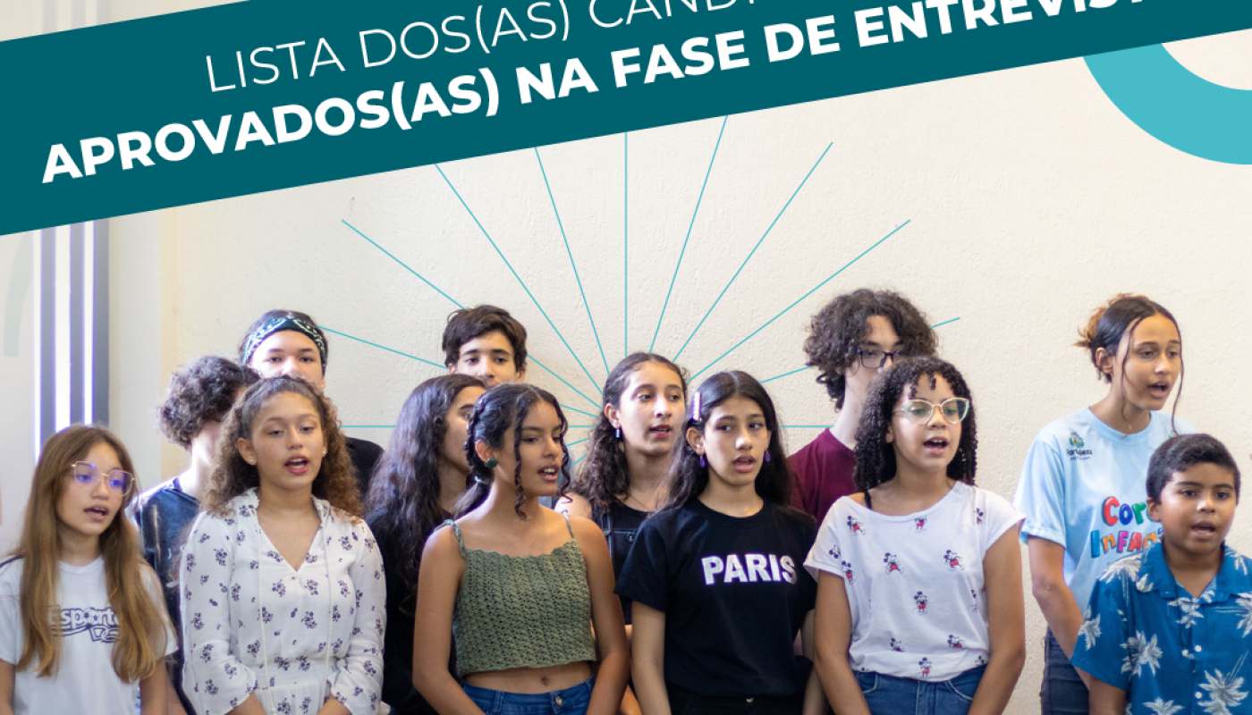 Vila das Artes divulga resultado preliminar de aprovados na Formação Básica em Música