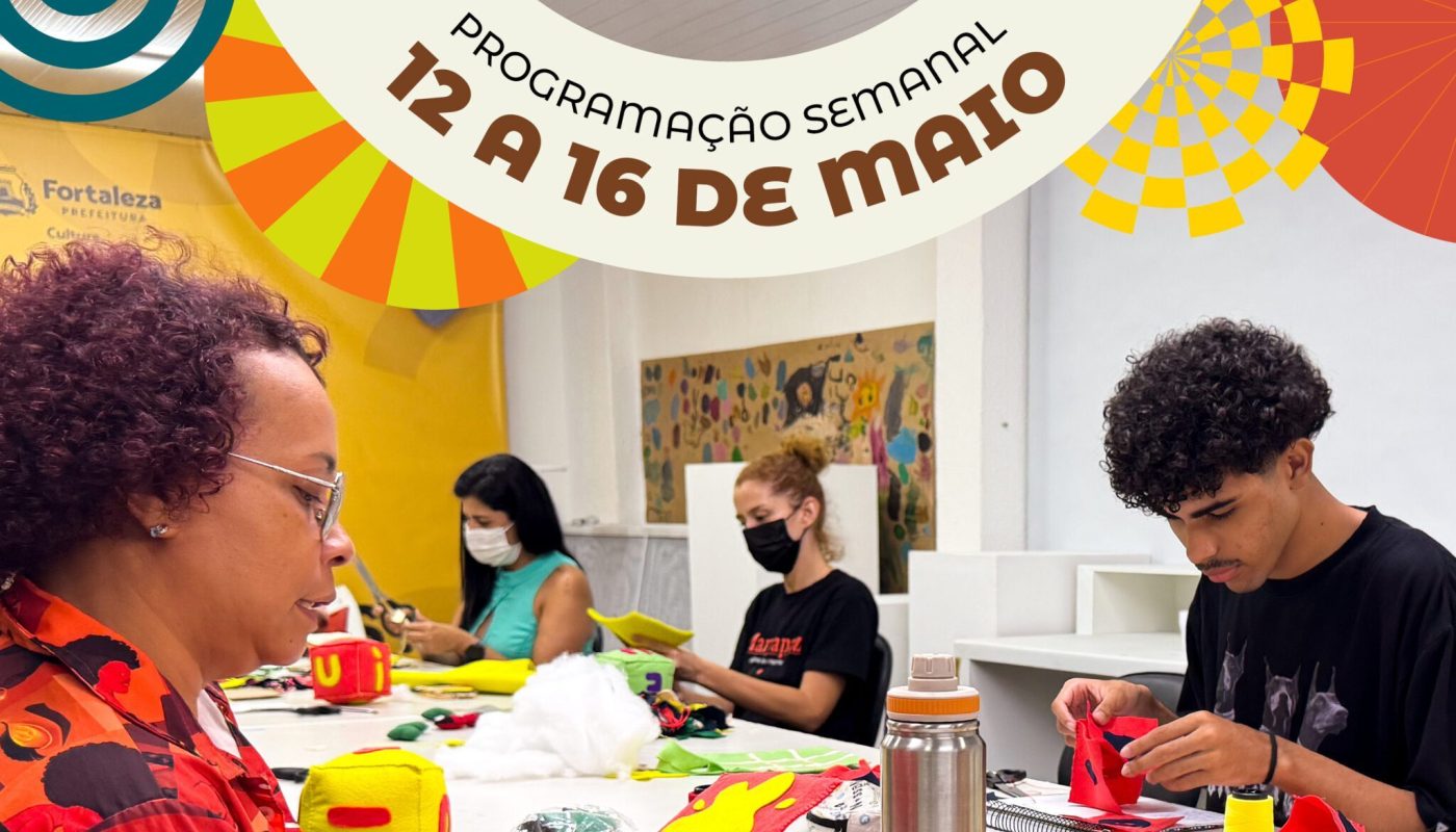 Vila das Artes anuncia programação semanal gratuita com música, artes visuais, teatro e audiovisual