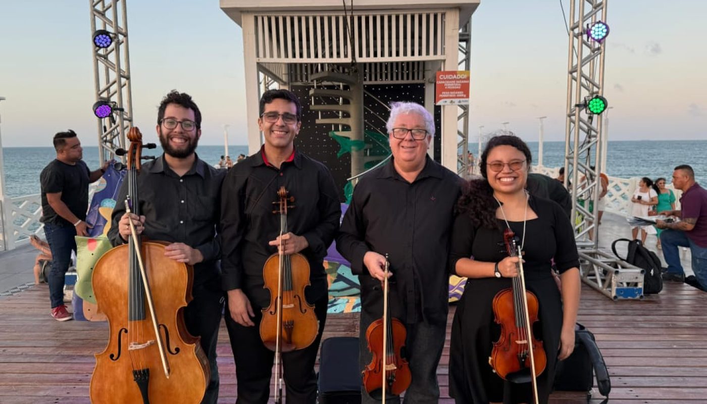 Vila das Artes realiza apresentação dedicada à sinfonia clássica na Escola Pública de Música