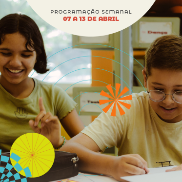 Vila das Artes divulga programação semanal de 07 a 13 de abril