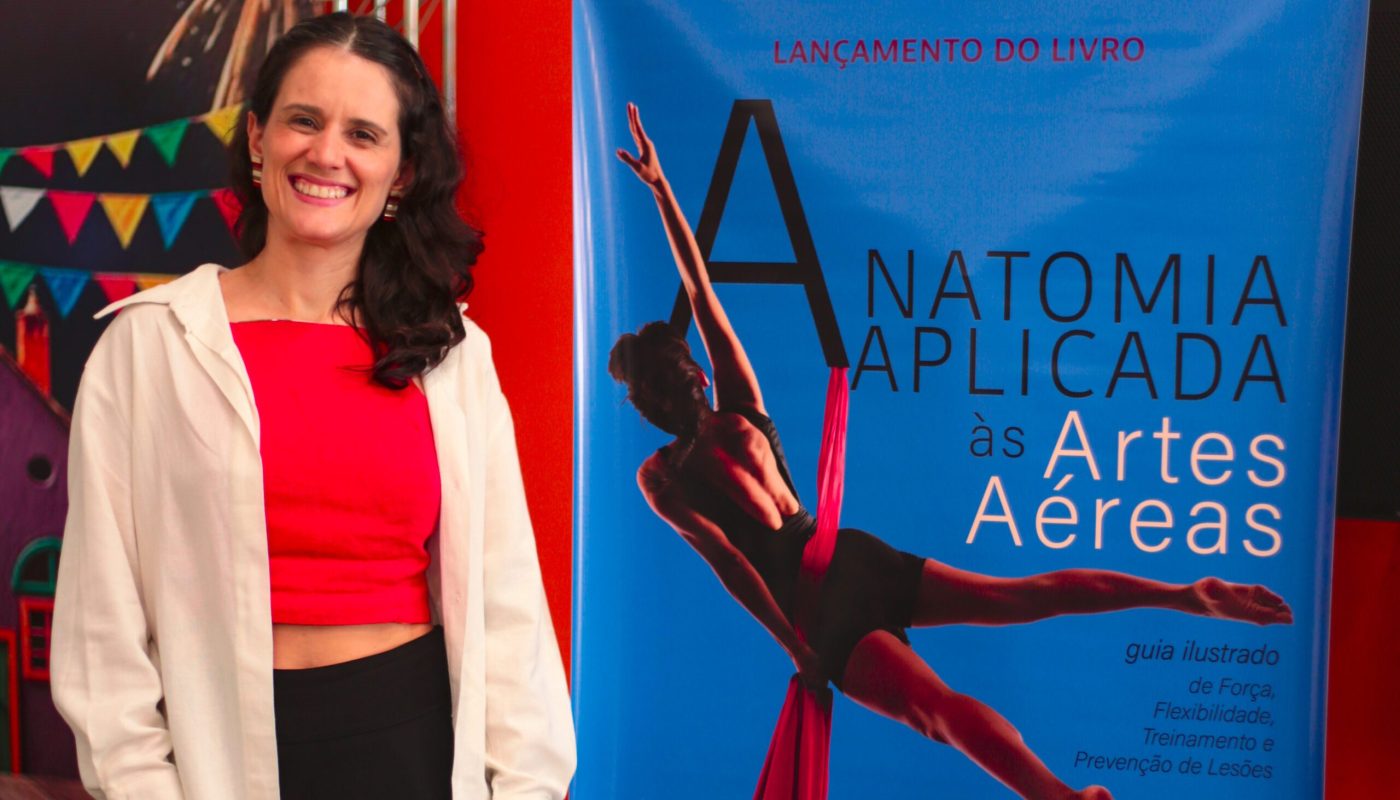 Vila das Artes transmite ao vivo lançamento do livro ‘Anatomia Aplicada às Artes Aéreas’ na terça-feira (9)